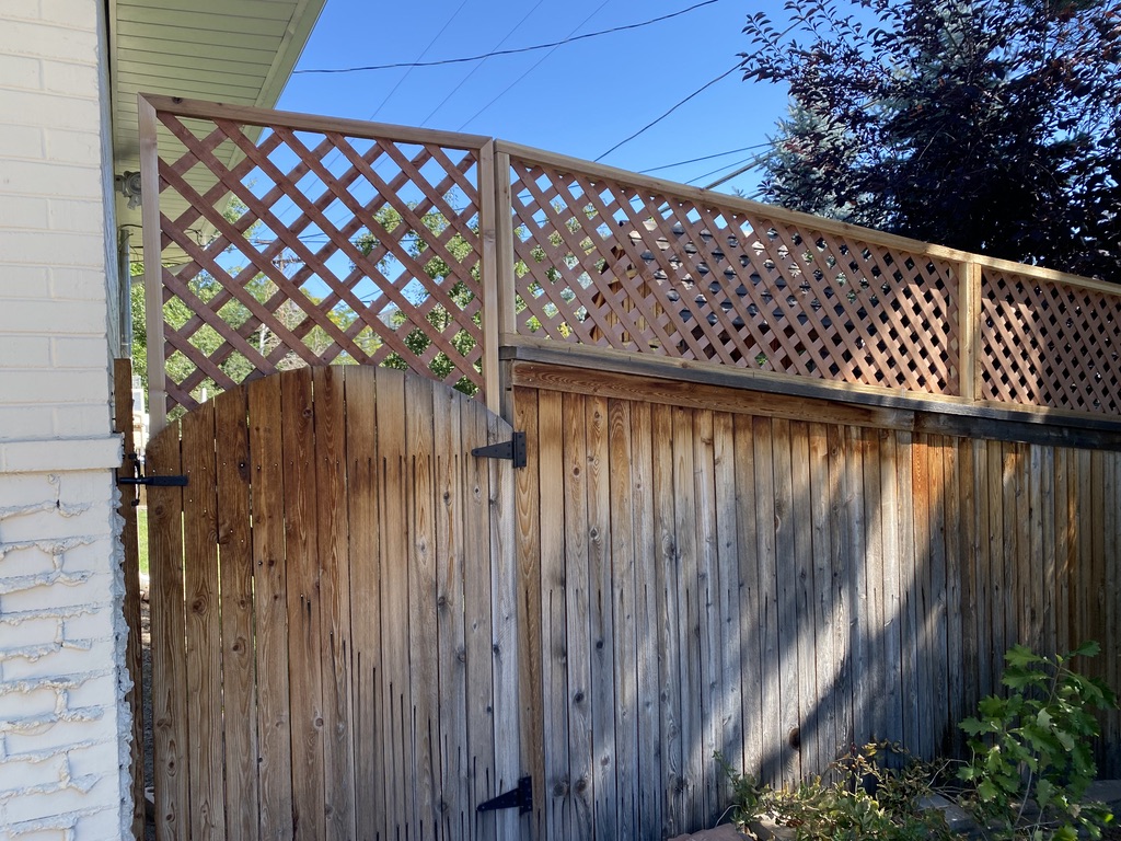 Gate fence install Denver handyman